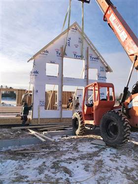 SkyTrak telehandler